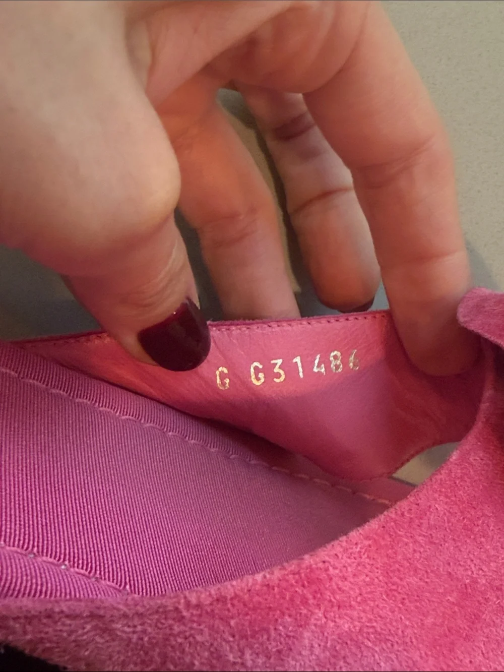 CHANEL Pink Fuchsia Suede Camellia Coco Mark Thong Sandals Size 41c